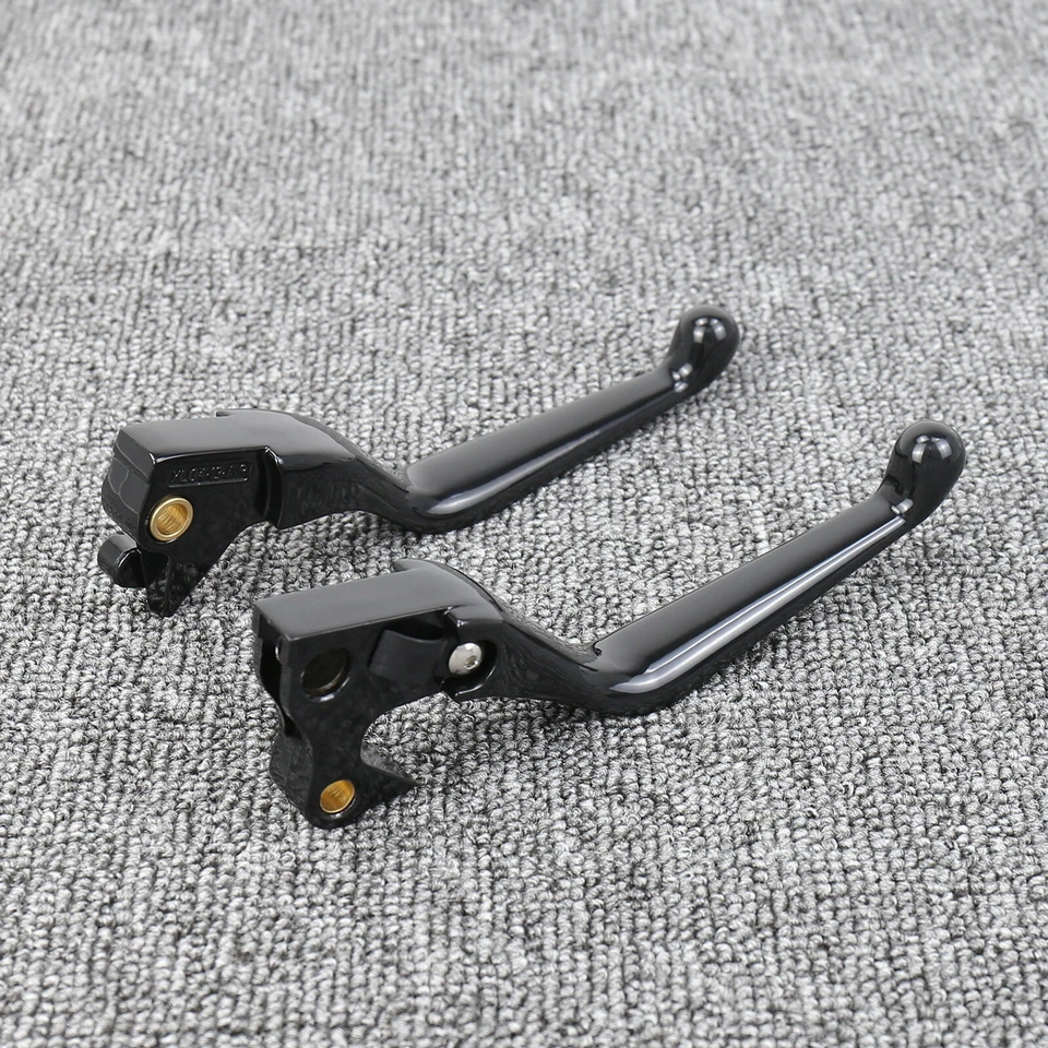 Black Brake Clutch Lever For Harley Iron 883 Sportster 1200 XL 1200 72 2004-2013 - Image 2 of 4