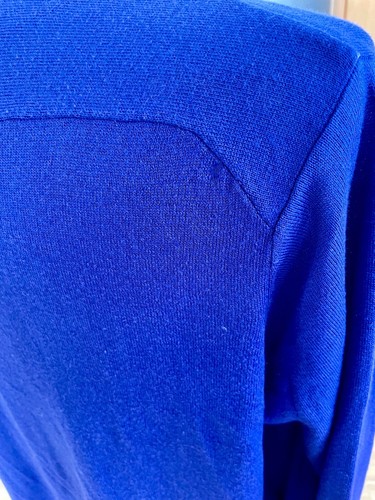 Pflaumenblaue Longjacke Ulla Popken, fließende Qualität mit Naht-Taschen, top!! - Bild 8 von 8