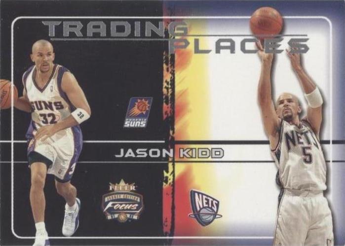 2001-02 Fleer Focus Jersey Edition - Jason Kidd #4 TP - 1 of 1