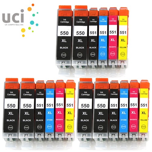 LOT Ink Cartridges For Canon Pixma iP7200 iP8750 iX6850 MG5450 MG5650 MX725 - Picture 12 of 19