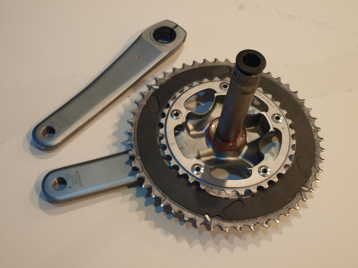 Shimano Ultegra 6700 Near Mint 10 Speed COMPACT Crankset FC Shimano Ultegra 6700 Near Mint 10 Speed COMPACT Crankset FC