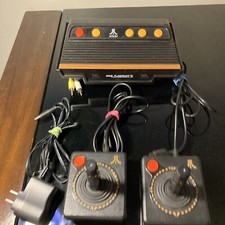 Atari Flashback 3 with controllers and chords