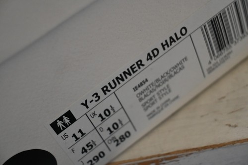 Adidas Y3 Mens White Halo Shoes RRP $699 - Picture 2 of 9