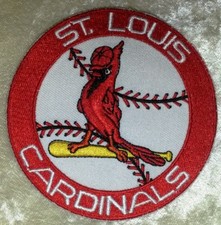St. Louis Cardinals Baseball 3.5" Iron /Sew On Embroidered Patch~ Free Tracking!