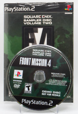 Square Enix Sampler Front Mission 4 Demo Disc (Playstation 2, 2004)