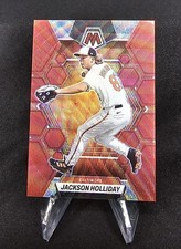 2023 Panini Chronicles Jackson Holliday Rookie Mosaic Red Wave Orioles /199