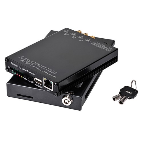 1080P HD Mini 4 Channel H.264 Real-time Car Mobile Digital Video Recorder DVR - Picture 2 of 9