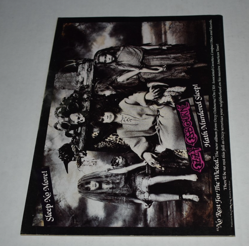 HIT PARADER Magazine Nov 1998 - Axl Rose Guns n Roses Ozzy van halen - Picture 6 of 6