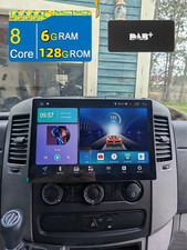 +DAB 13" 2K 6+128G Android 15 Autoradio SWC F&uuml;r Mercedes Sprinter B906 2006-2016
