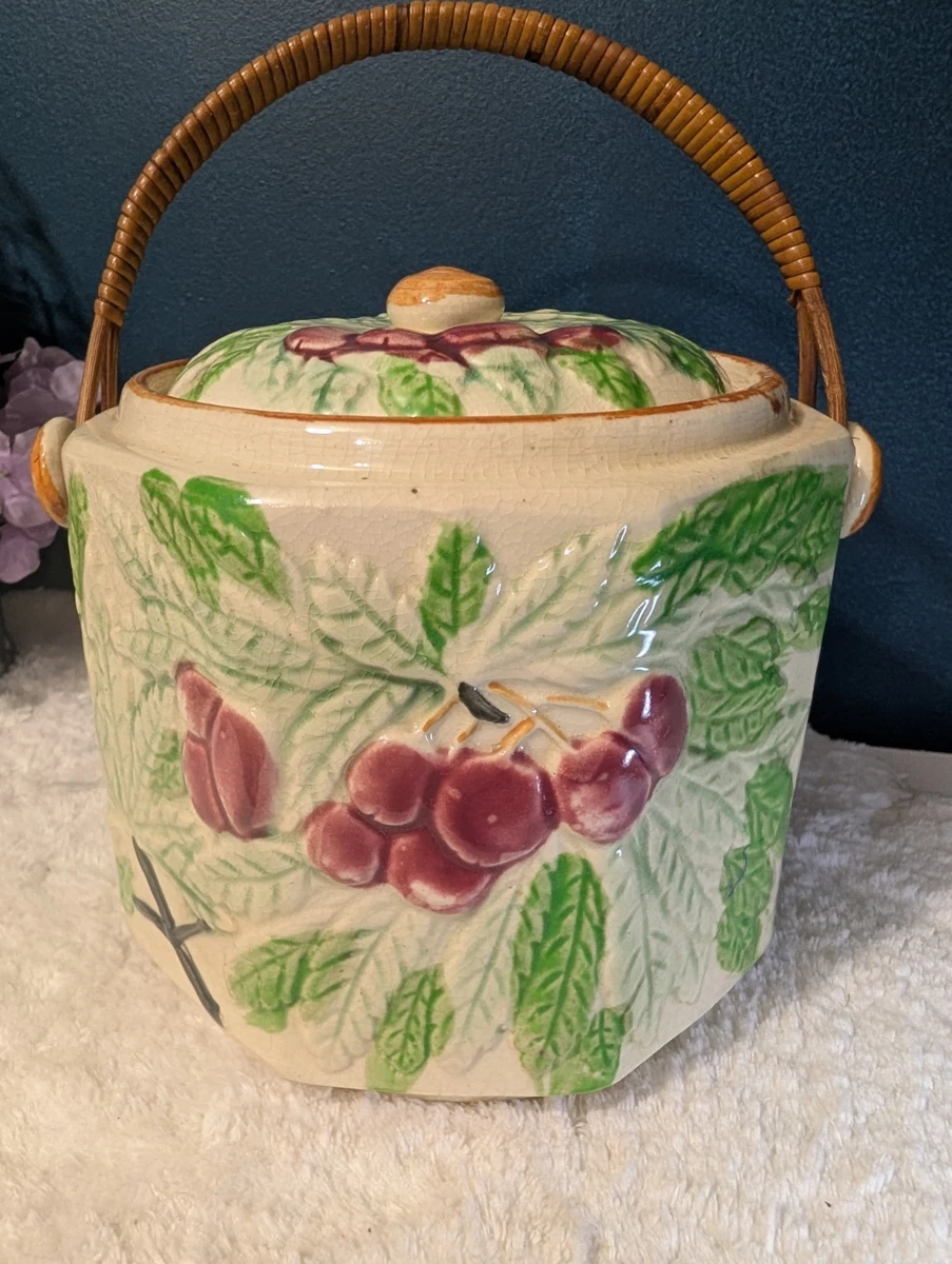 Japan Biscuit Jar In Vintage Collectible Cookie Jars Pre-1970 for