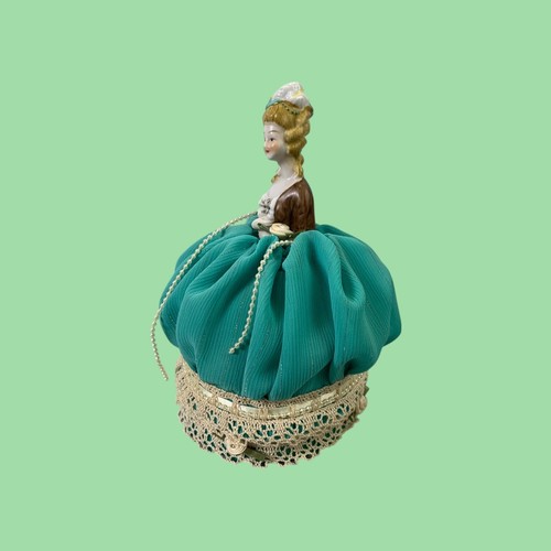China Porcelana Media Muñeca x 3 Pin Cojín Grande Damas Varios Tamaños De Colección - Imagen 7 de 17