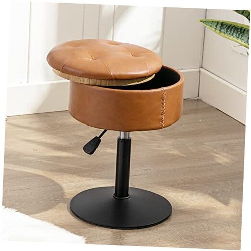 360°Swivel Vanity Stool Chair for Makeup Room, Height Adjustable Stool for - Picture 1 of 7