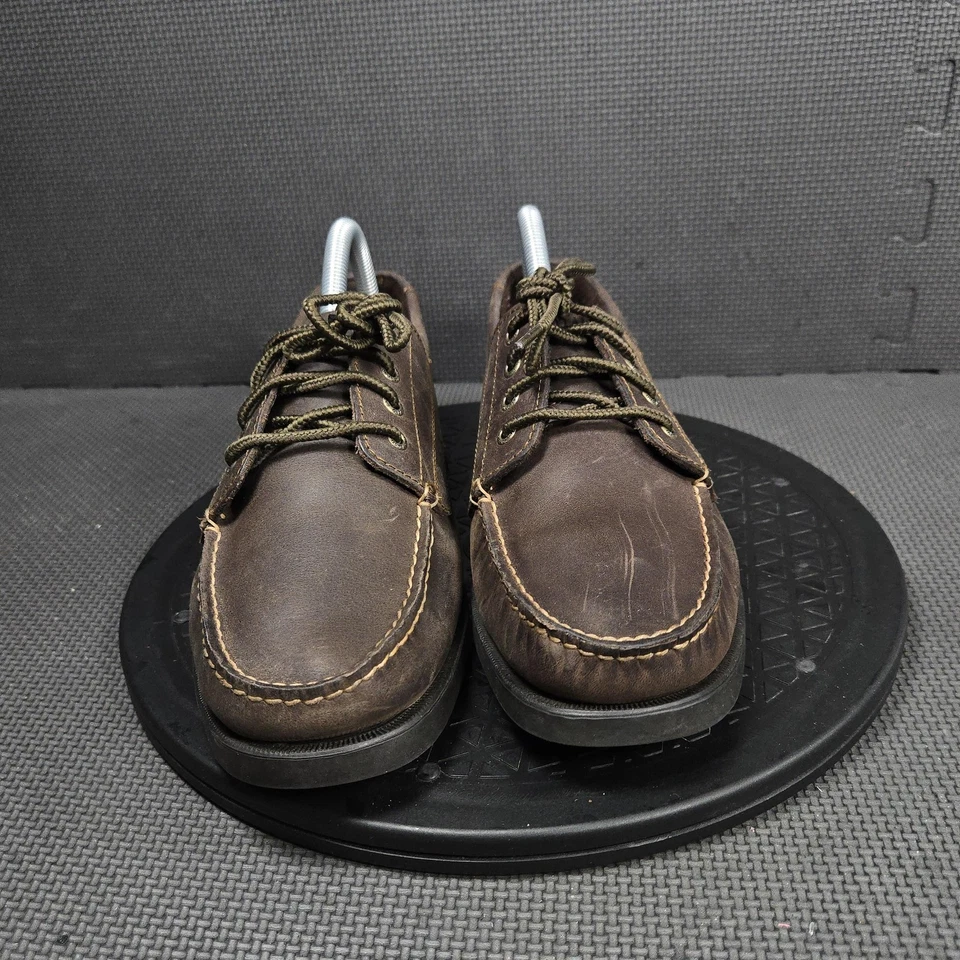 Zapatos Eastland Falmouth para mujer talla 10 cuero marrón sin usar, puntera Oxford espuma viscoelástica Foto 2 de 4