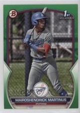 2023 Bowman Prospects Green 31/99 Mairoshendrick Martinus #BP-55 0q3