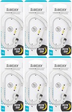 Nite Ize SlideLock Stainless Steel Carabiner 4 - Stainless 6-Pack 