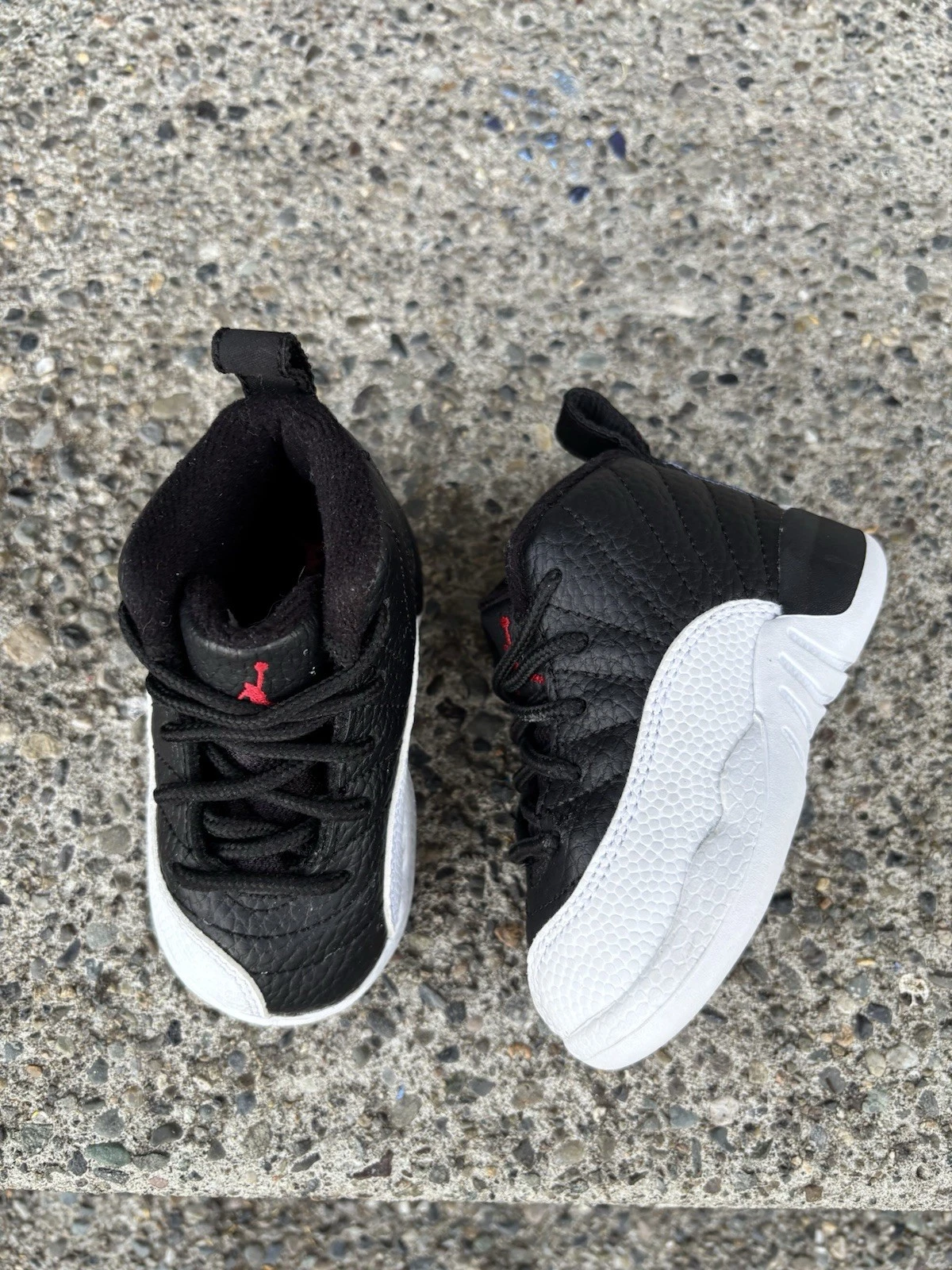 850000-006 , Jordan 12 Retro Playoff TD Baby Shoes Size 4c