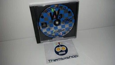 02-43 SONY PLAYSTATION 1 PS 1 PS1 PSX WONDER 3 ARCADE GEARS JAPAN - Imagen 1 de 4