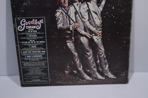Cream – Goodbye Cream – Blues Rock-Psych Rock Vinyl LP – Eric Clapton - Picture 6 of 13