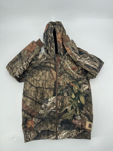 Redhead Silent Hide Lined Real Tree Camouflage Hooded Jacket Youth Large - Bild 1 von 4
