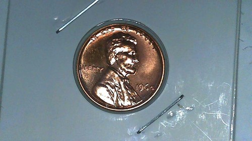 Lot of 10 Gem Proof Lincoln Pennies 2-1961, 2-63, 5-64, 1-66. - Picture 13 of 14