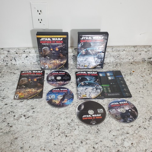 Star Wars: Empire at War (PC, 2006) con Pack de Expansión - Imagen 1 de 5