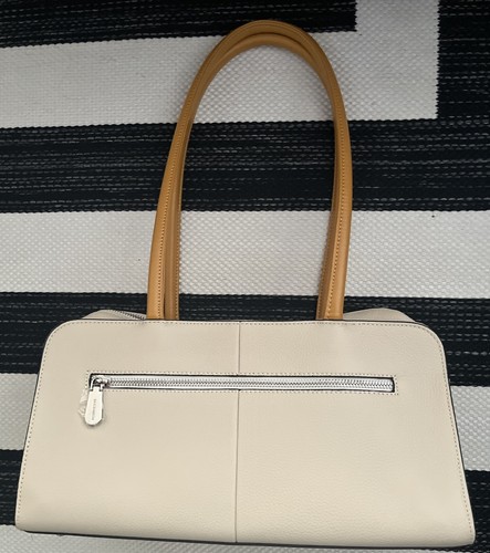 BOSTANTEN Damen Leder Handtasche Designer Umhängetasche Top Griff Schultertasche Camel - Bild 11 von 20