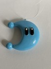 Handmade Hand-painted Nintendo Mario Odyssey 2" Blue Hanging Power Moon Replica — photo 4