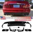 Fit For 2014-2017 Mercedes-Benz E250-550 Coupe Conv A Style Rear Bumper Diffuser