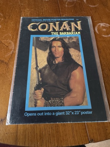 Official Movie Poster Magazine - The Barbarian - 32’’ By 23’’ Poster Walkerprint