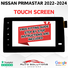 NISSAN PRIMASTAR 2022 2023 2024 TOUCH SCREEN DIGITIZER RADIO MEDIA UNIT SAT NAV 