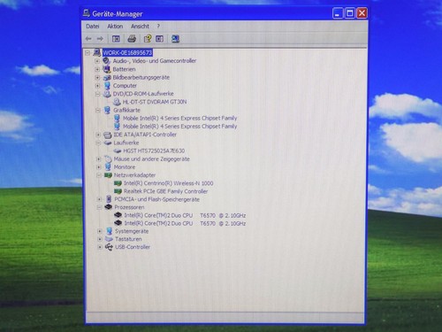 Lenovo ThinkPad SL510 15,6'' Windows XP Gamer Notebook C2D T6570 250GB DVD 4GB - Bild 10 von 13