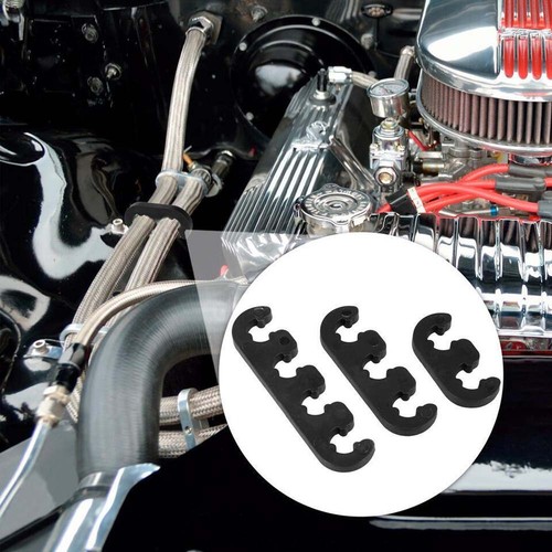 6PCS Spark Plug Wire Separators Dividers Looms 7mm 8mm For Ford Chevy GMC Dodge - Picture 3 of 12