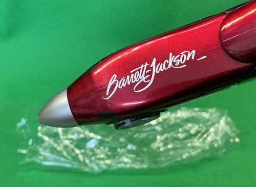 New Barrett-Jackson Collector Car Anniversary Pen 50 Years Auto Excellence Red - Picture 6 of 6