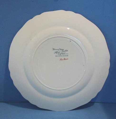 Vintage Alfred Meakin “Rose Bower” Harmony Shape – 10″ Dinner Plate – England – - Picture 4 of 5
