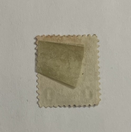 1925 Franklin 1 Cent US Postage Stamp Green Hinged US SCOTT - Picture 2 of 9