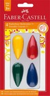 Faber-Castell 120405 Crayons Pear-Shaped for Ages 3 and Above