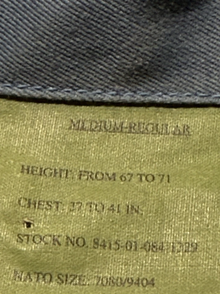 Rothco Poly/Cotton BDU Tactical Military Uniform Army Fatigue Coat Medium Reg - Image 4 of 4