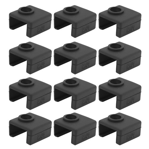 12Pcs Block Silicone Sock Heater Heater Block Cover Heating Aluminium Cap 280 - Picture 15 of 19
