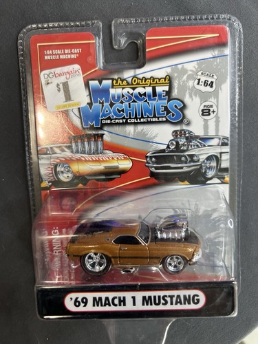 Muscle Machines 1:64 1969 Ford Mustang Mach 1