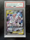 2019 POKEMON SM BLACK STAR PROMO #SM191 FULL ART/MEWTWO & MEW GX PSA 10