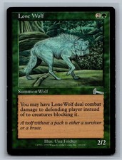 Magic The Gathering Urza's Legacy Lone Wolf #105/143 MTG TCG CCG