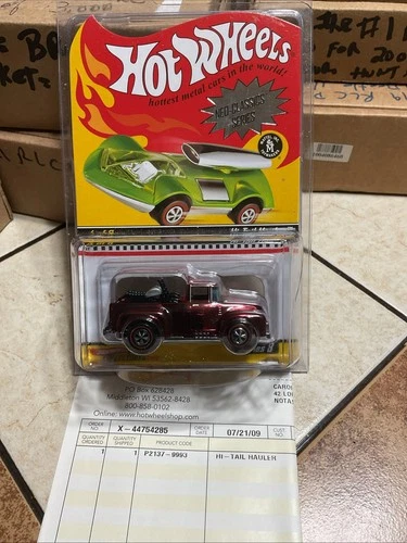 Hot Wheels Red Line Club Hi-Tail Hauler W/ Motorcycles! Neo Classics Minty🔥