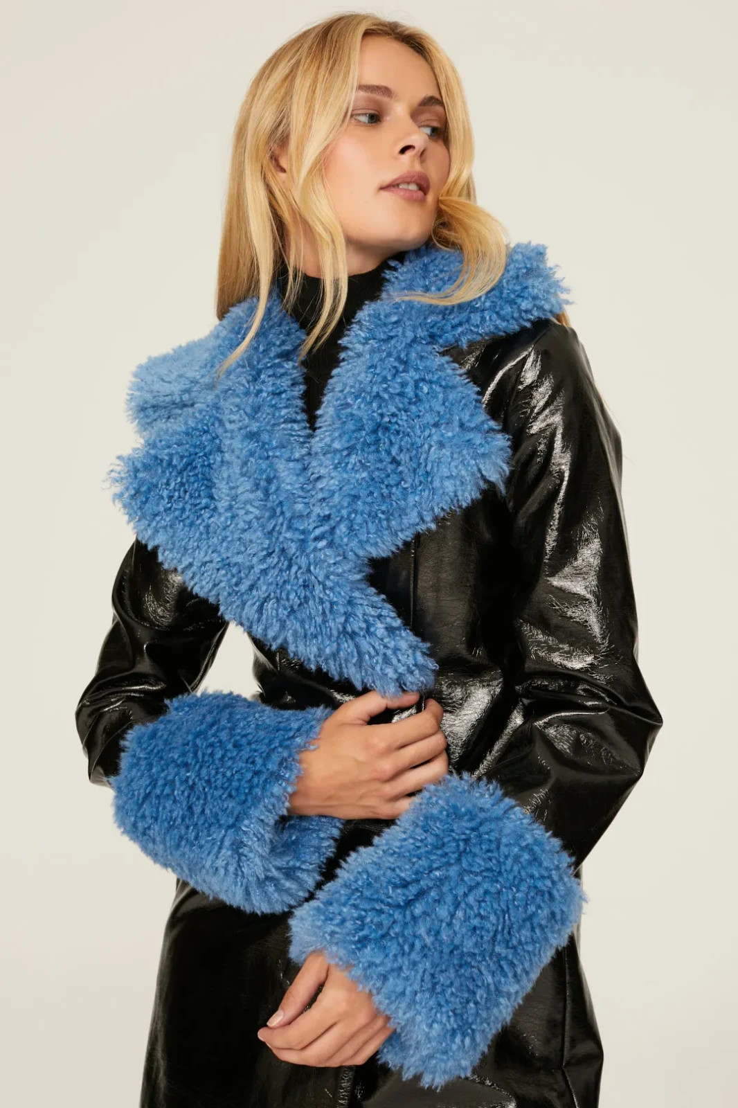 Love, Whit by Whitney Port Sherpa Collar Coat Size M (Retails $450)