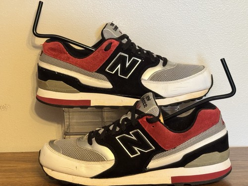 New Balance Running M568BR weiß silber rot Herren Laufschuhe Größe 11,5 " - Bild 2 von 8