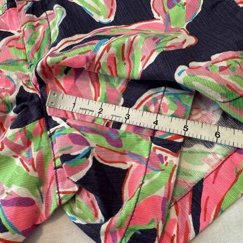 LILLY PULITZER Mujer’s 4 The Callahan Short In The Vias Palmetto Leaf Preppy - Imagen 5 de 7