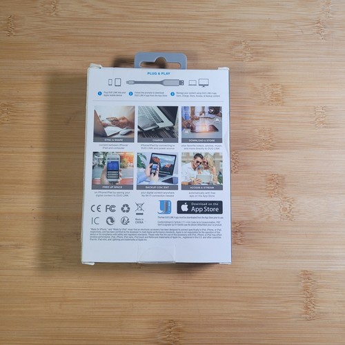 Clé USB 3.0 OTG Plug & Play pour iPhone et iPad NEUVE PNY DUO LINK 64 Go - Photo 2/6