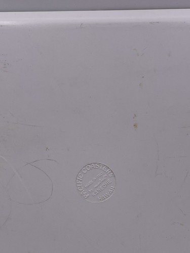 Vtg Hukilau Melamine Tray Pacific Coasters Eugene Savage SS Lurline Hawaii Tiki - Picture 13 of 18