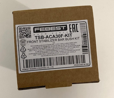 Stabilisator Front  Bar Bush Kit   TSB-ACA30F-KIT FEBEST