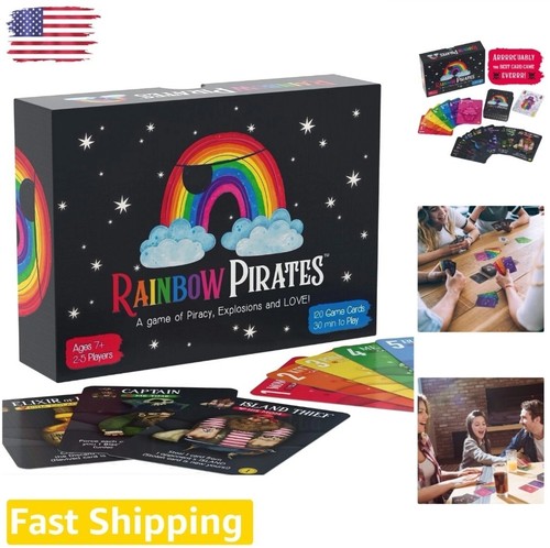 Pirate Paradise Card Game - Fun for All Ages, Strategic Gameplay, 2-5 Players EC - Picture 8 of 9