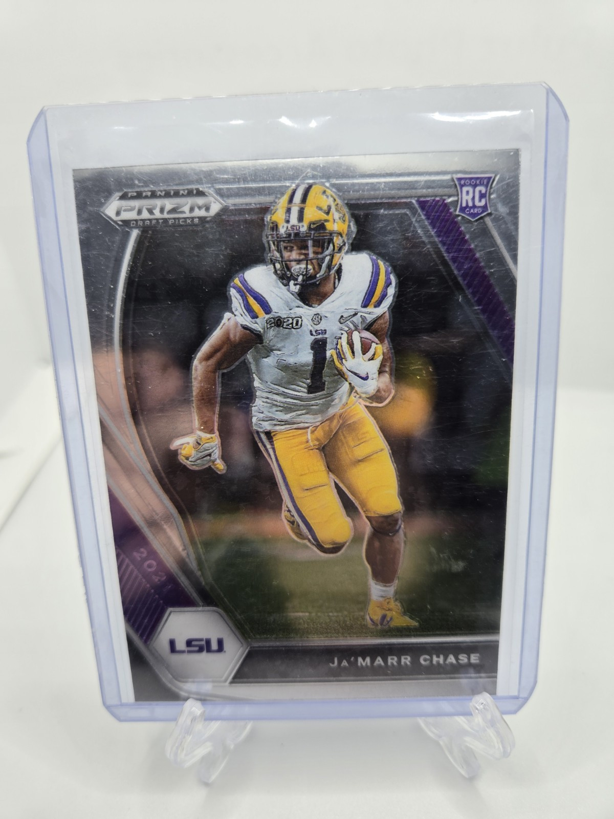 2021 Prizm Draft Picks Ja'Marr Chase RC #112